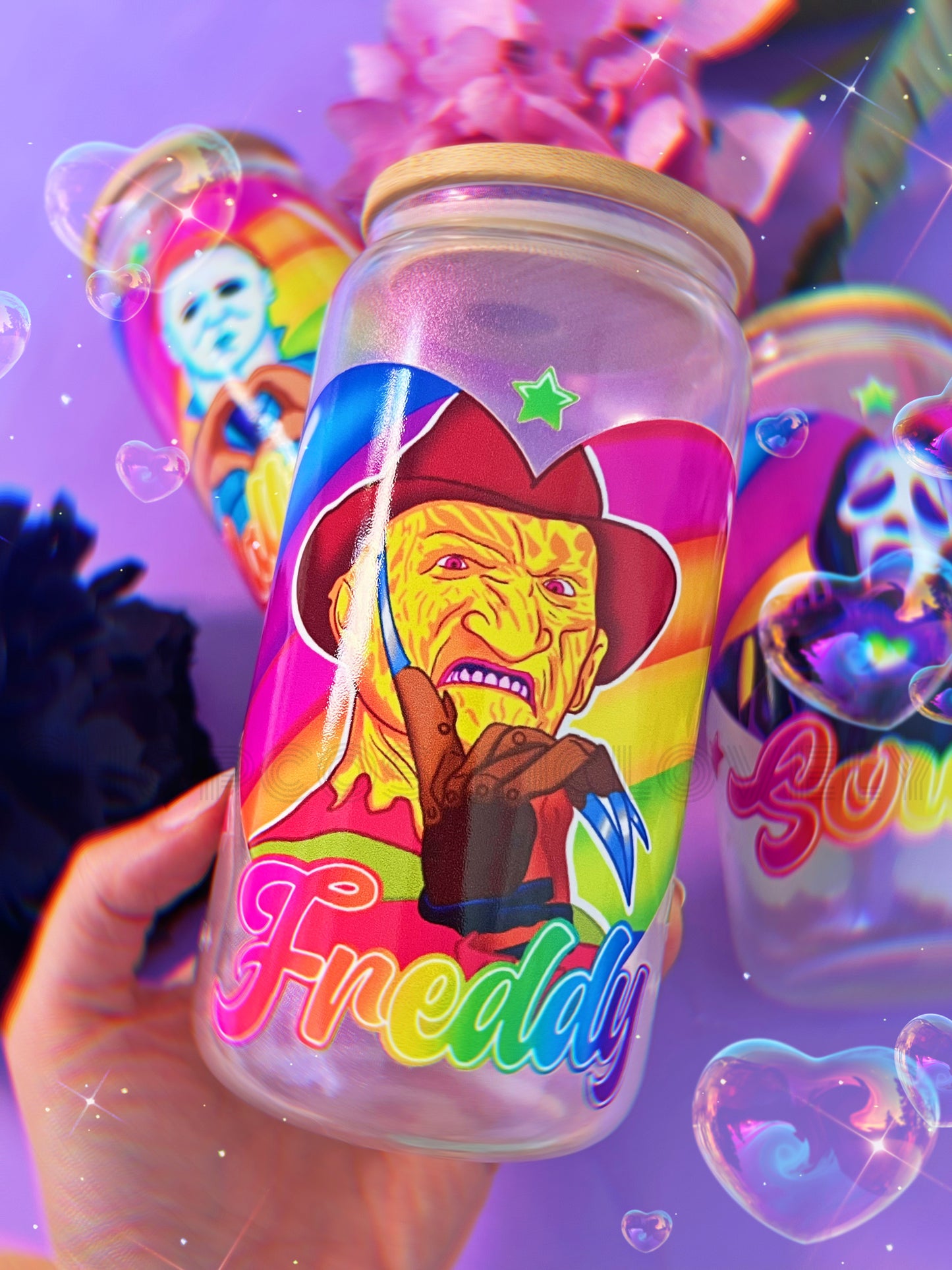 Iridescent Shimmer FREDDY 16oz Cup