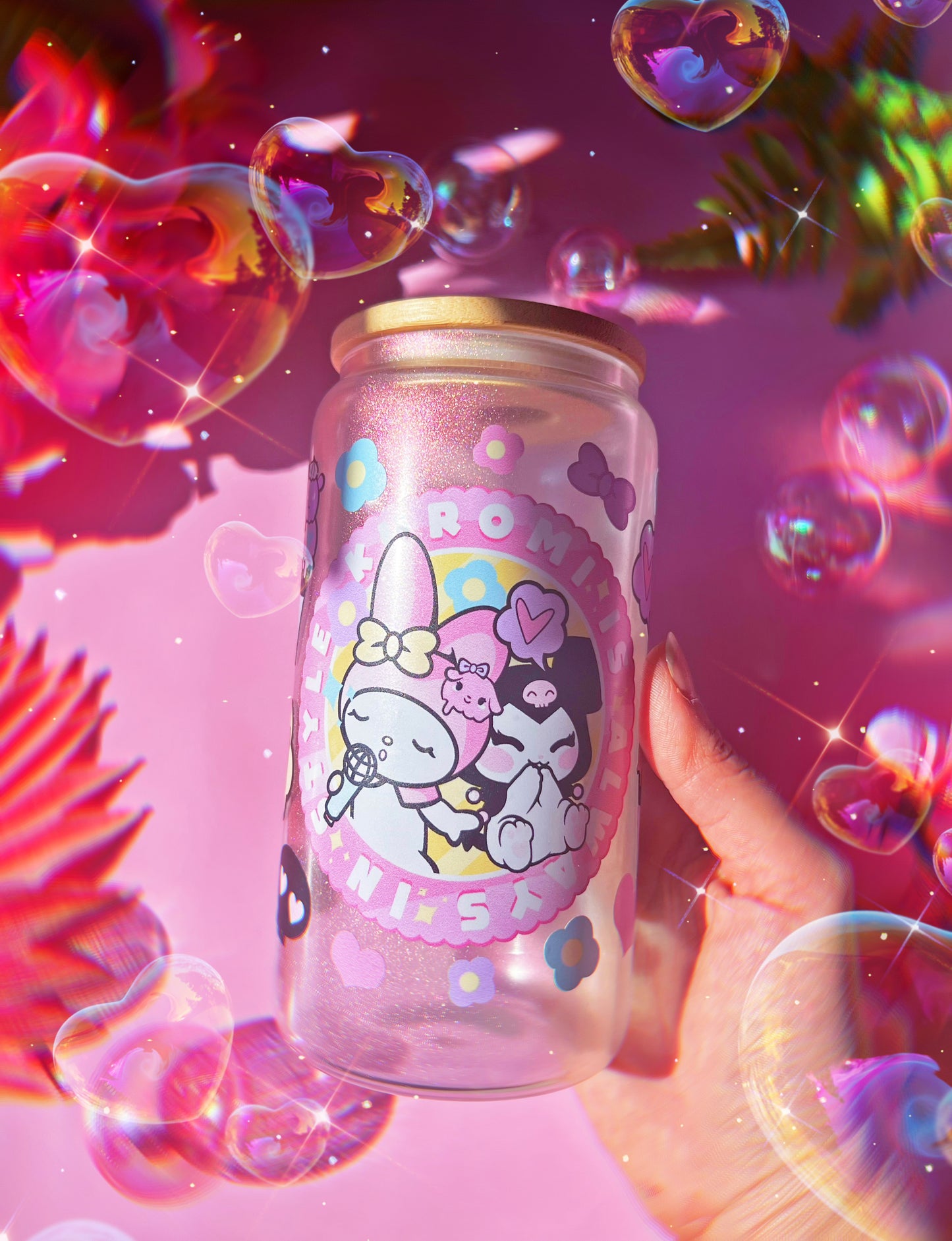 Iridescent Kutie Friends Cup 16oz