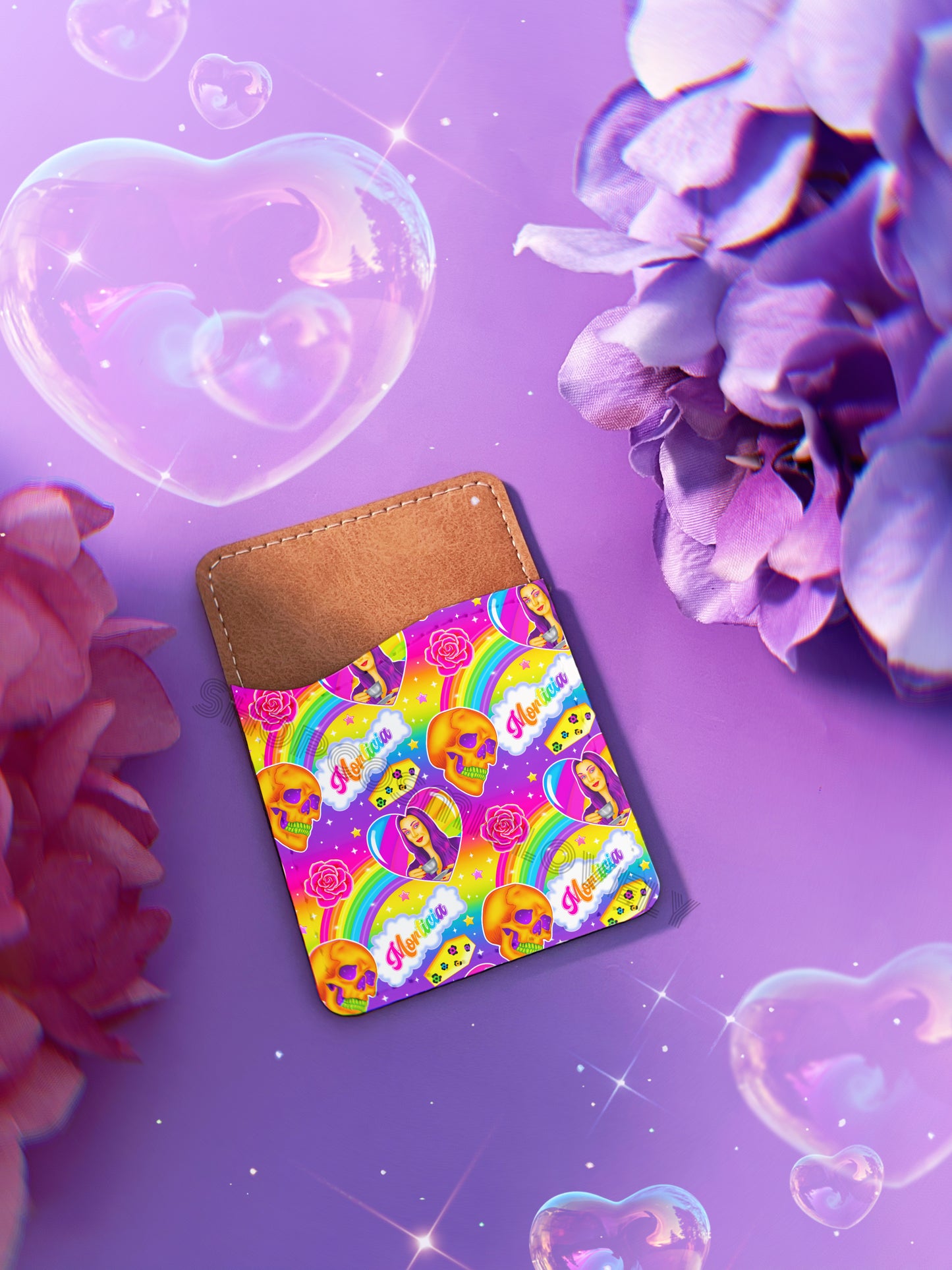 LF Morticia Leather Phone Card Holder