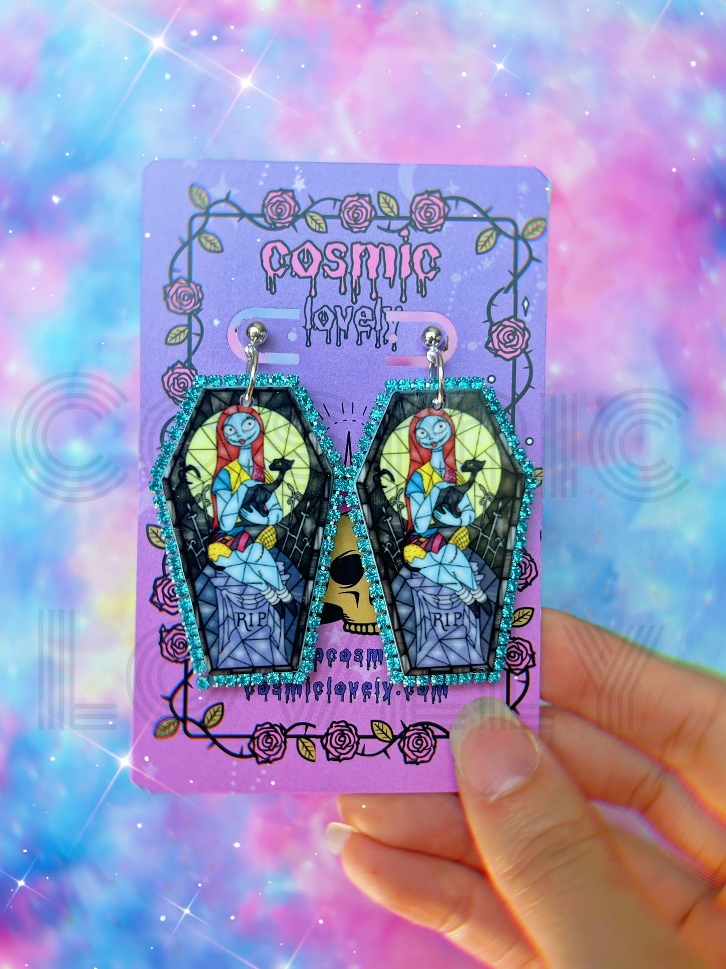 ** SINGLES NBC Coffin Earrings **