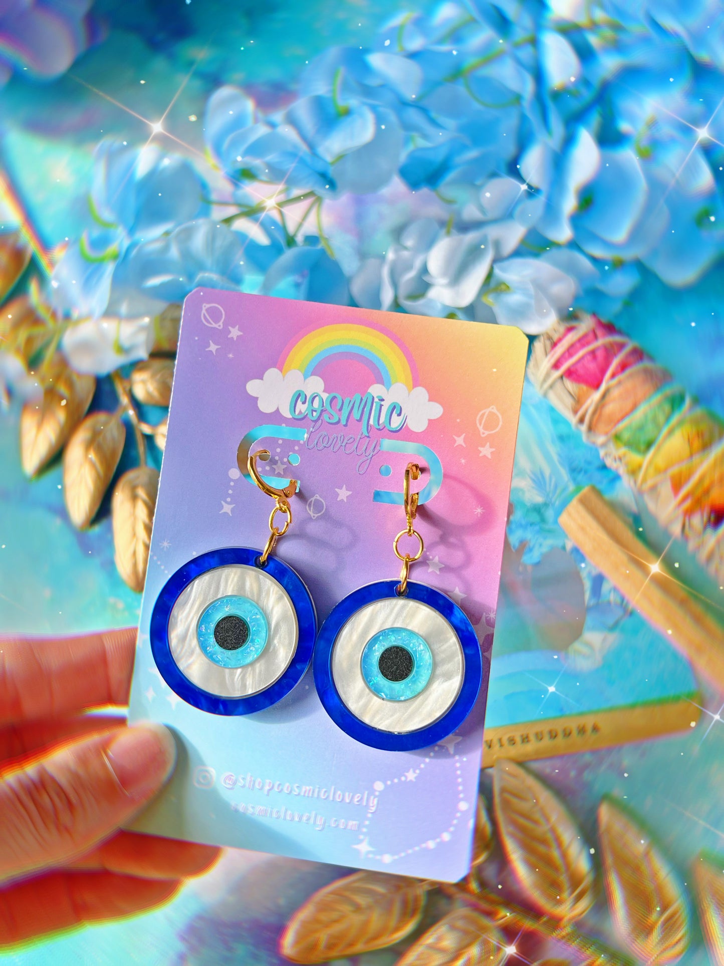 Evil Eye Earrings
