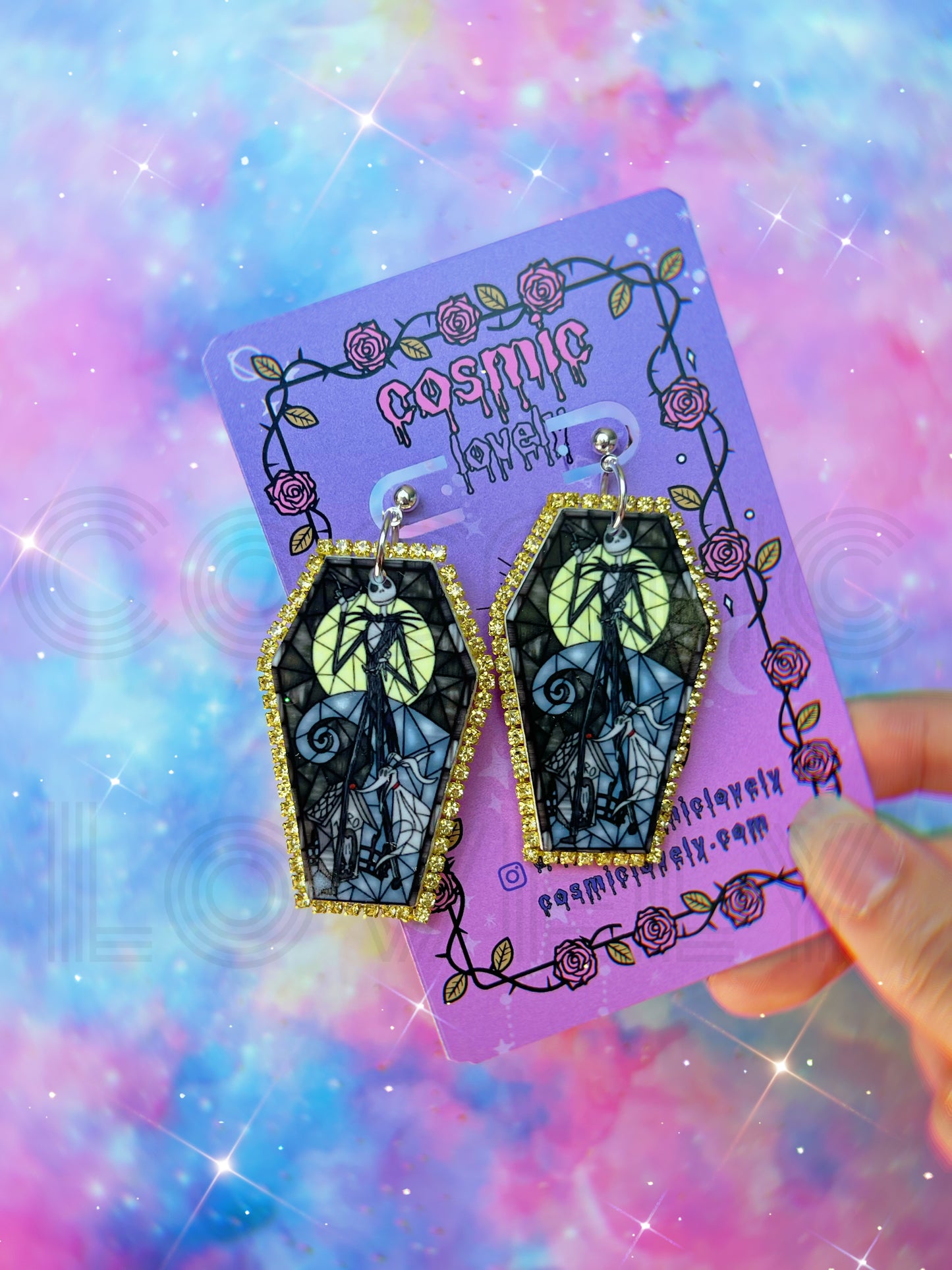 ** SINGLES NBC Coffin Earrings **