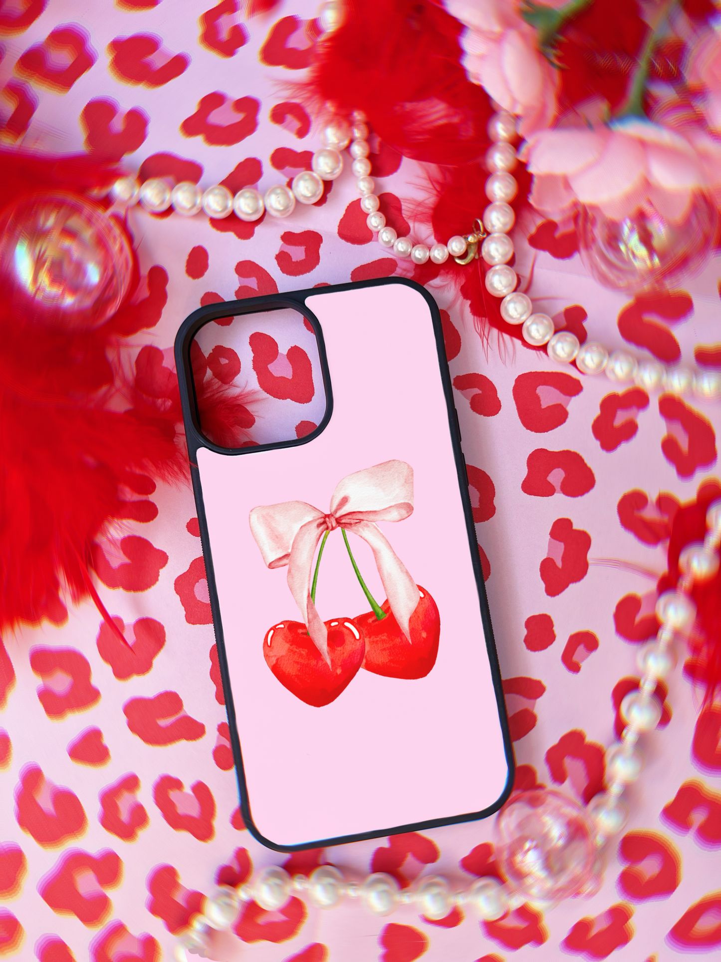 Coquette Cherries Protective Case