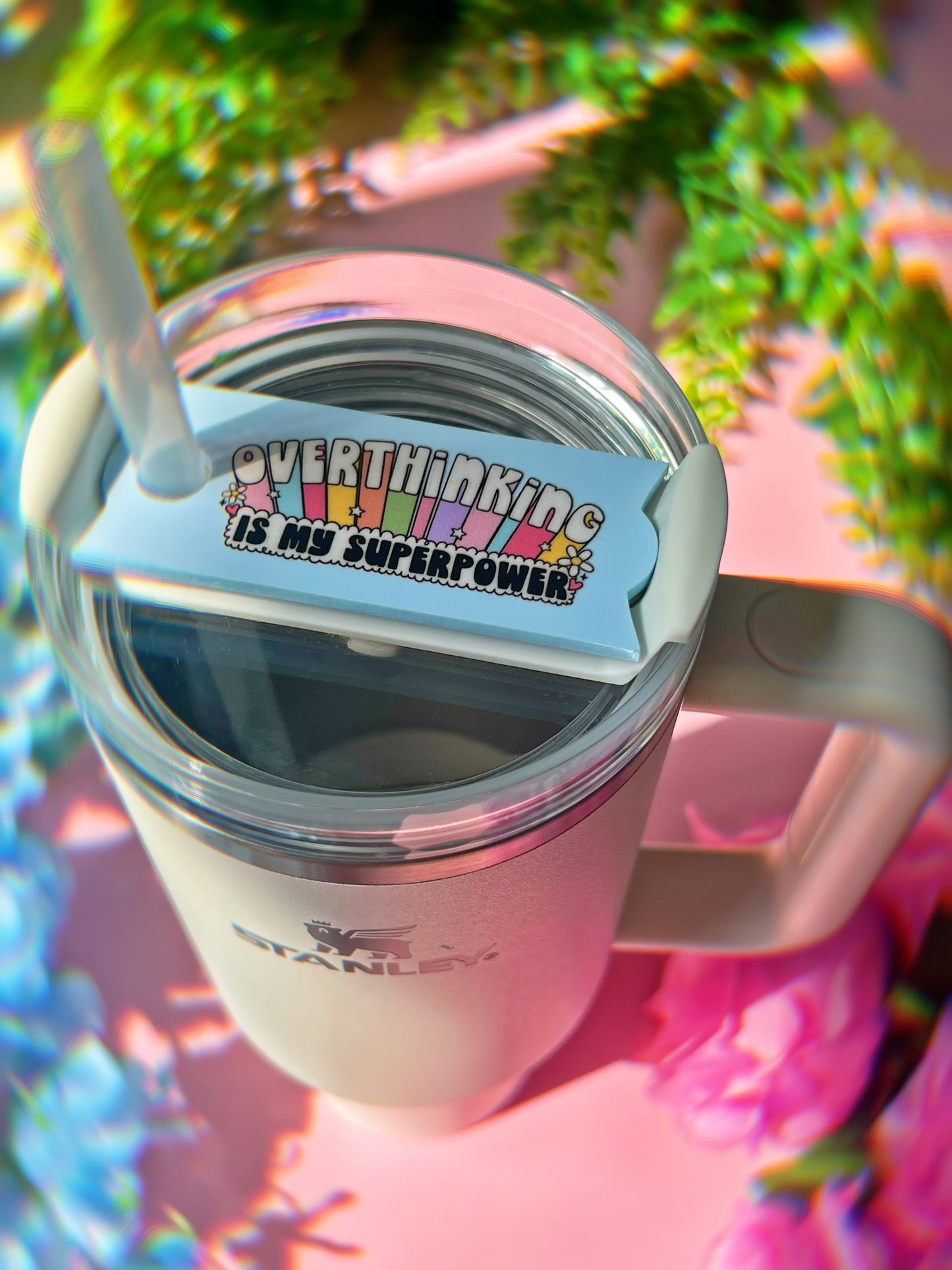 Overthinking is my SUPERPOWER Tumbler H2.0 Cup Topper 40oz | 30oz | 20 oz