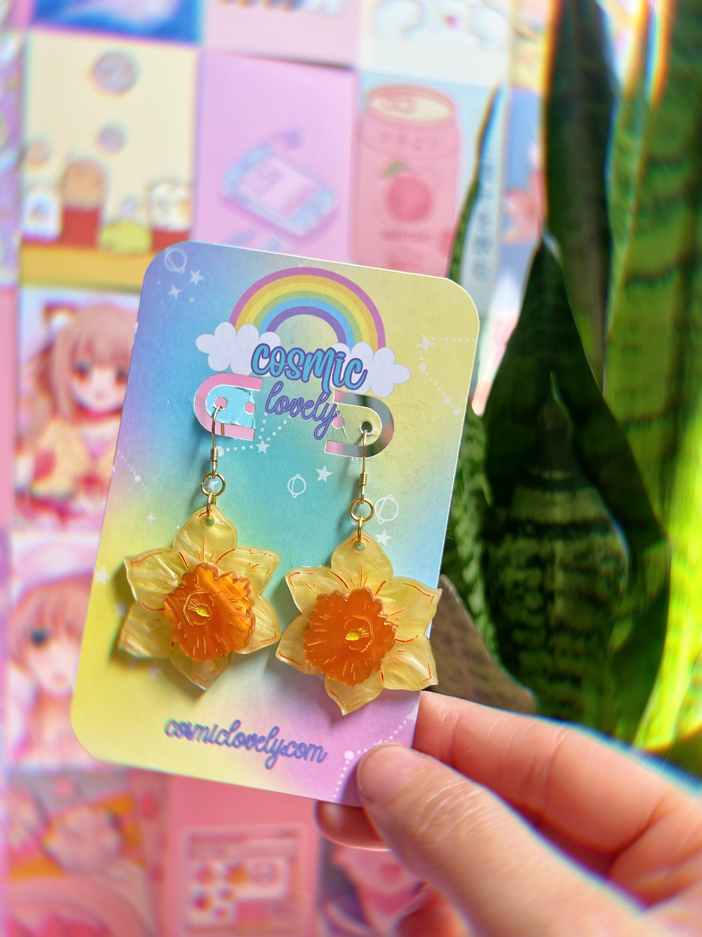 Daffodil Earrings