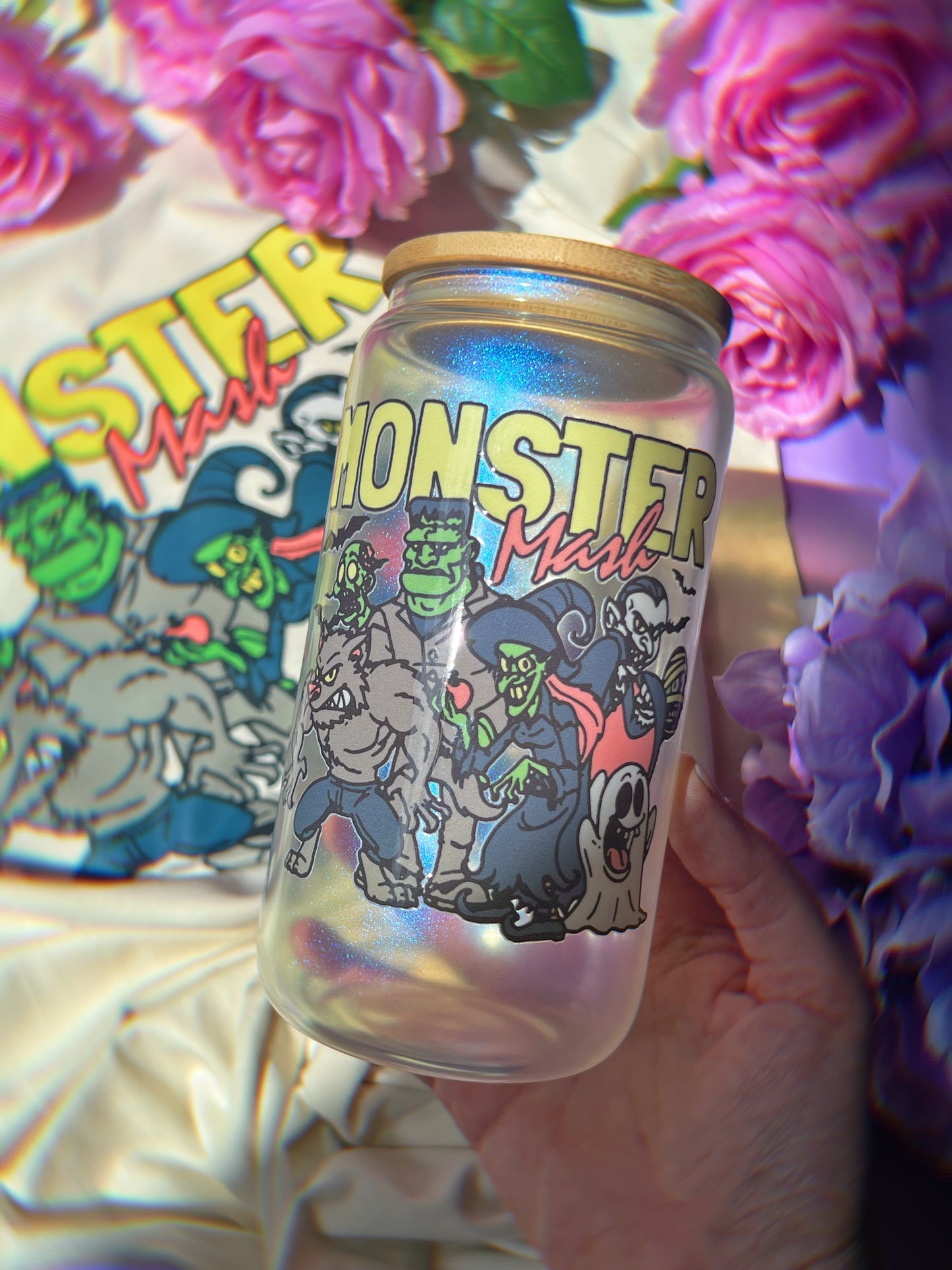 Iridescent Shimmer Monster Mash 16oz Cup