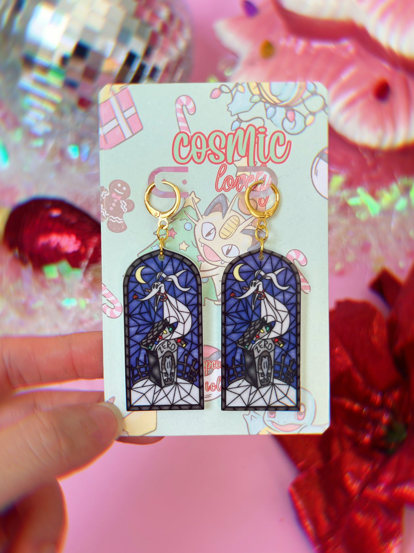 ***SINGLES*** NBC Holiday Jack & Friends Earrings