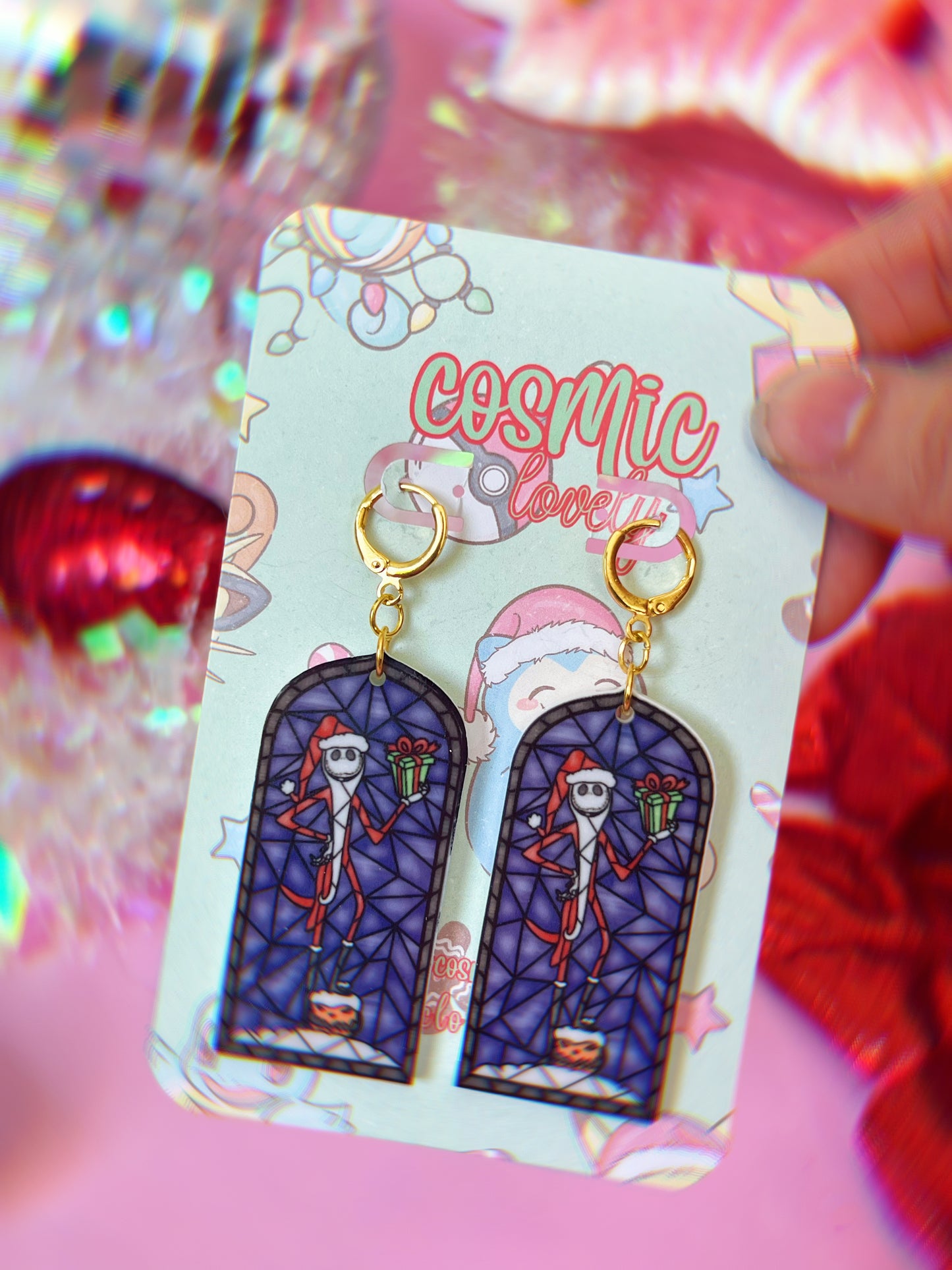 ***SINGLES*** NBC Holiday Jack & Friends Earrings