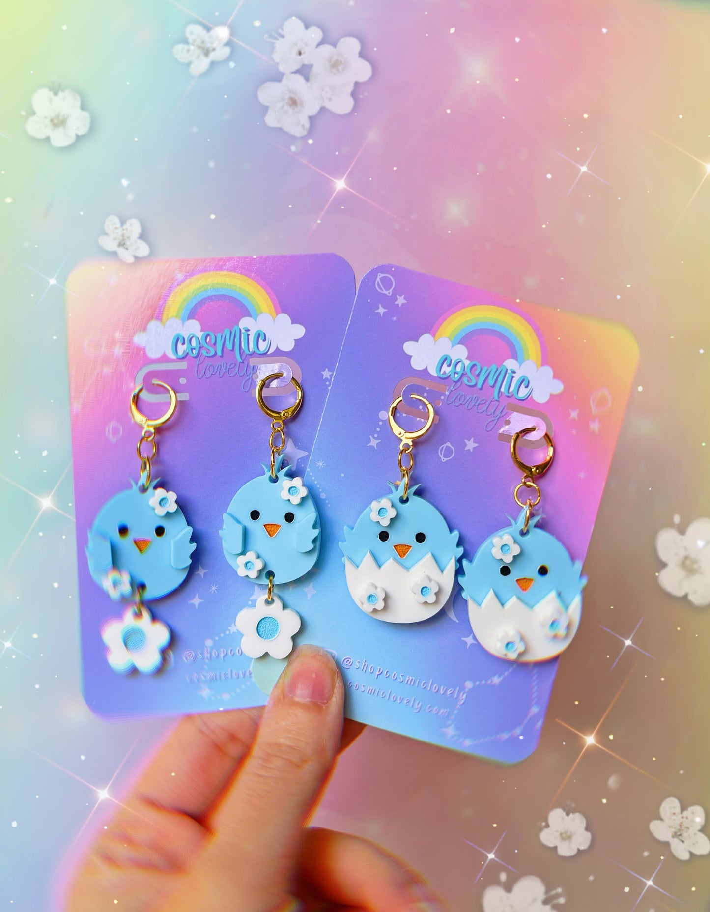 Daisy Chick Earrings