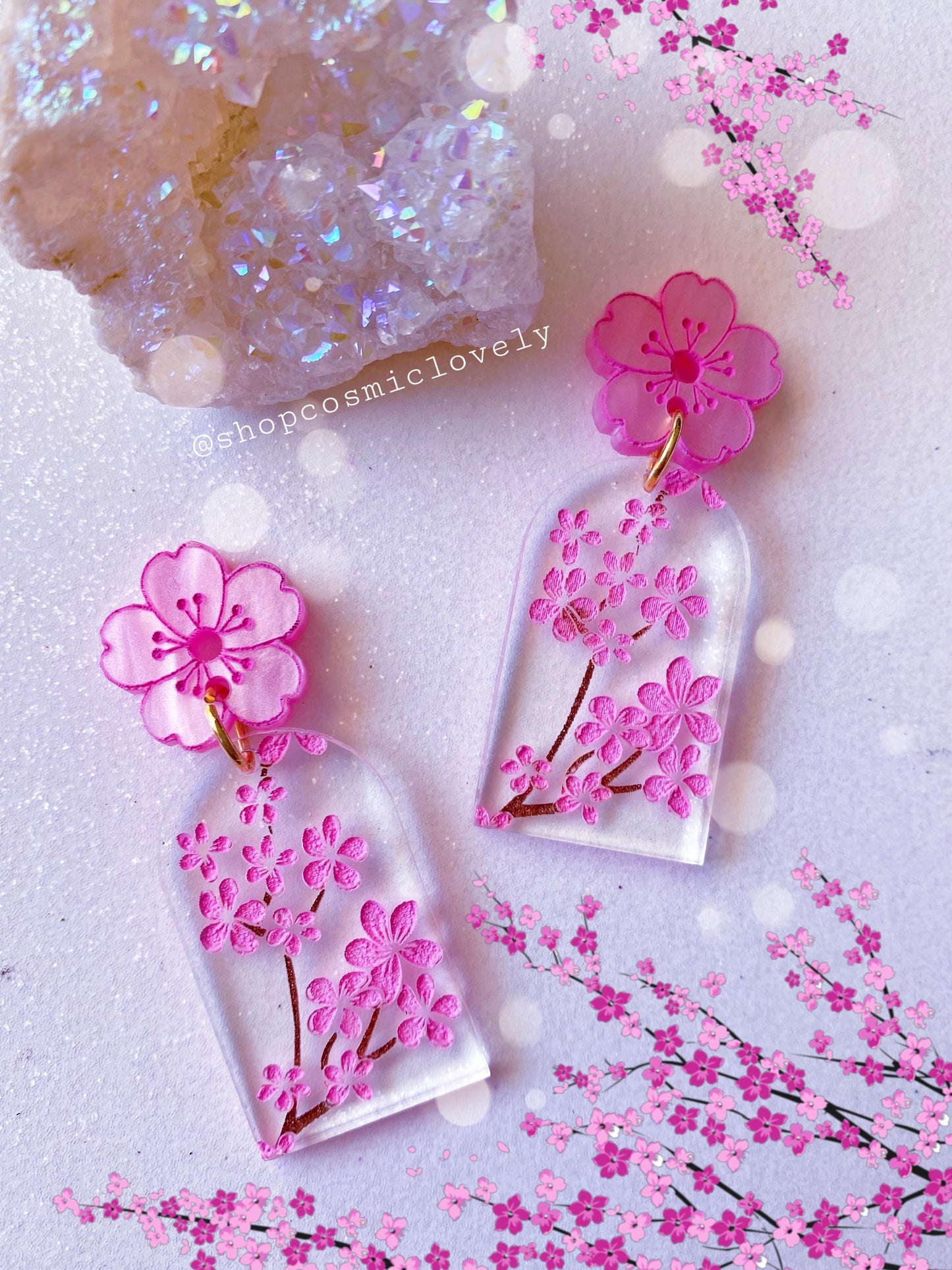 Cherry Blossom Earrings