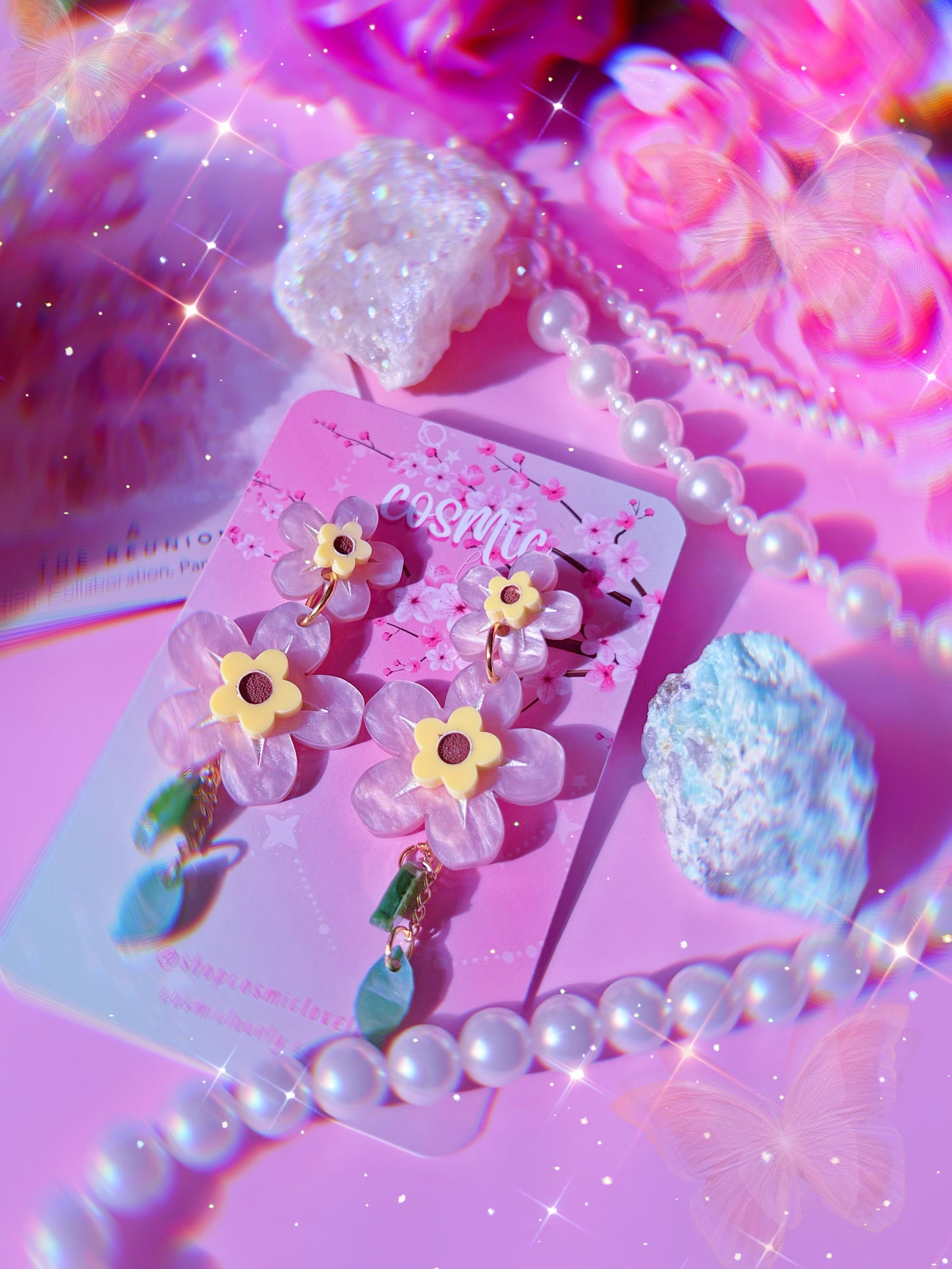Forget Me Not Earrings