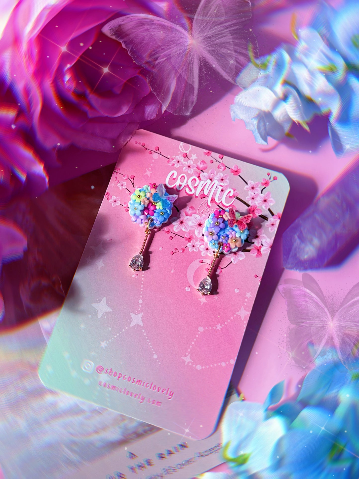 Flower Bunch Studs