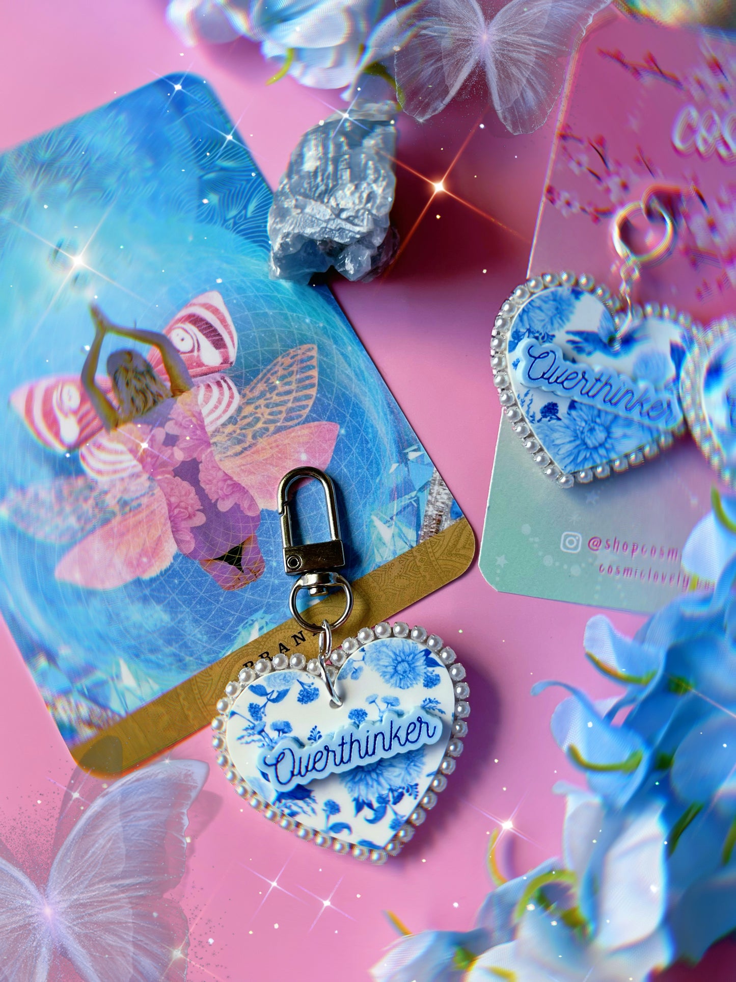 Overthinker PIN, MAGNET, KEYHAIN,or PHONE CHARM