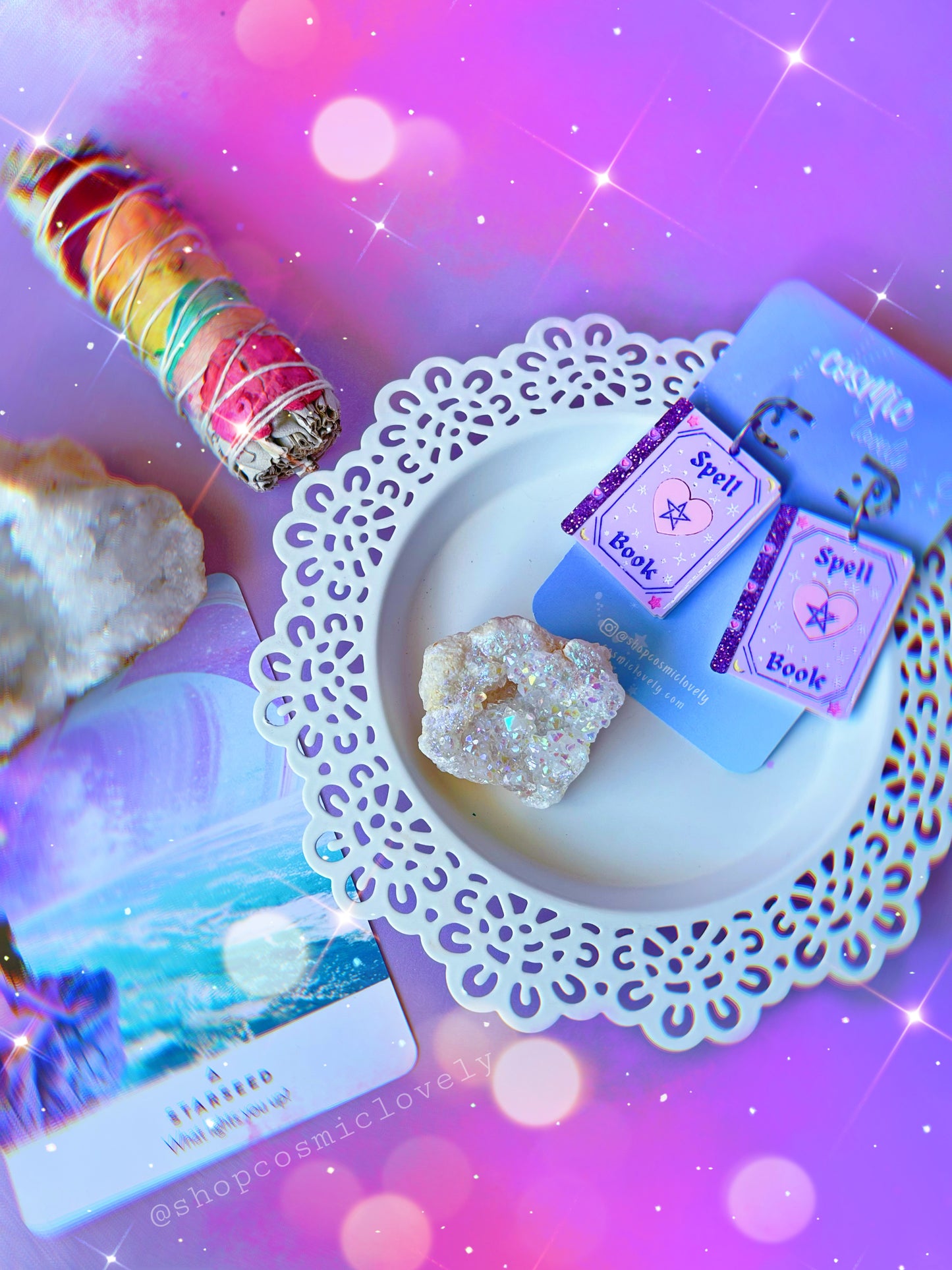 Spell Book Earrings