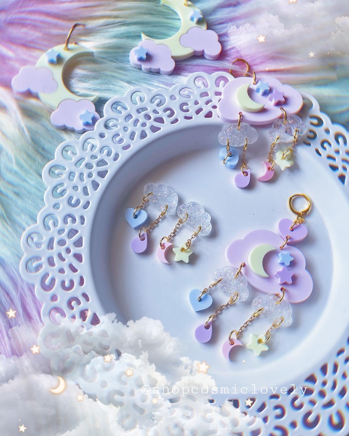 KAWAII CLOUD EARRINGS