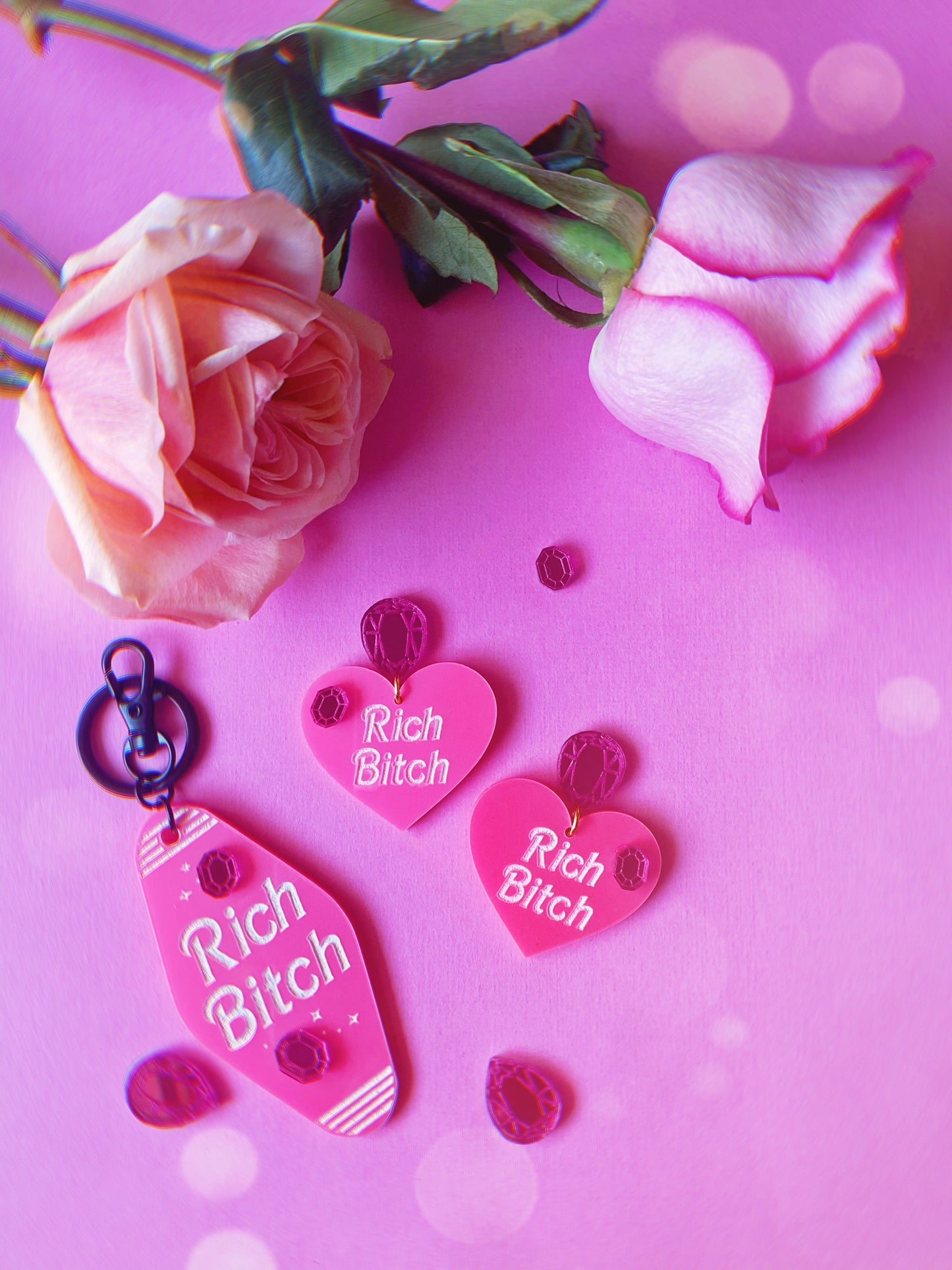 Rich Bitch Earrings