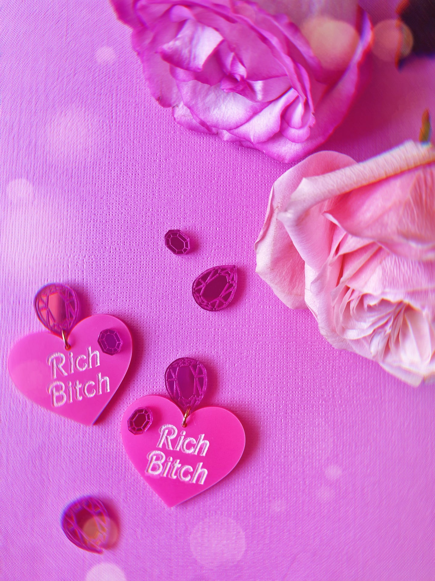 Rich Bitch Earrings
