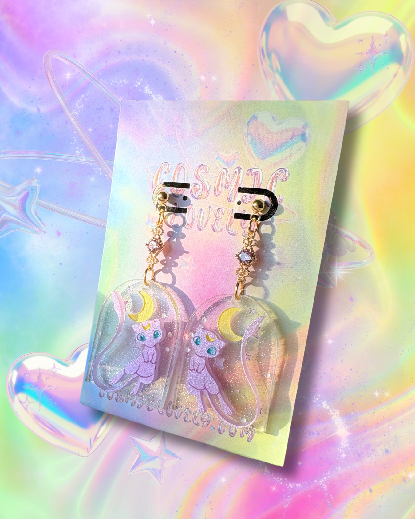 Witchy M E W Earrings