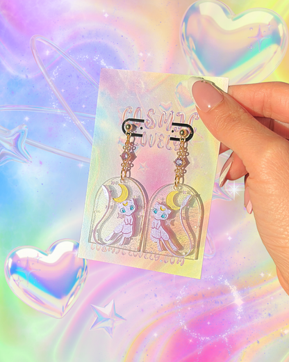 Witchy M E W Earrings