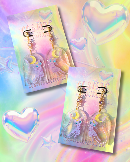 Witchy M E W Earrings