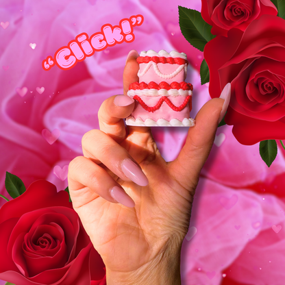 Valentine's Day Cake Fidget Clicker : Satisfying Fidget Toys
