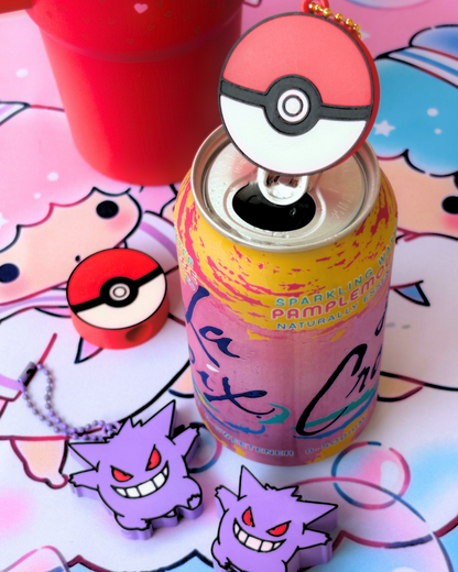 POKE BALL Nail Saver Can Opener Keychain