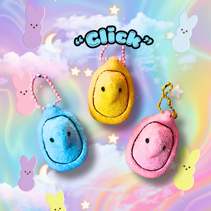 Sweet Treat Easter Peep Marshmallow Fidget Clicker : Satisfying Fidget Toys