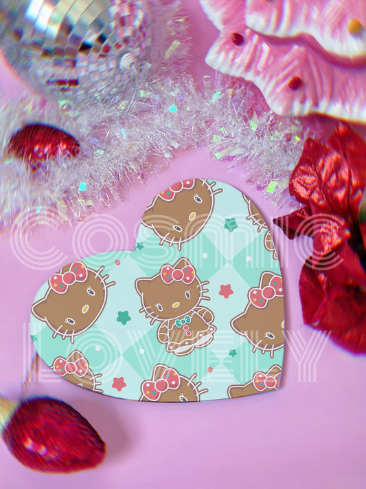HK Gingerbread Christmas Mouse Pad
