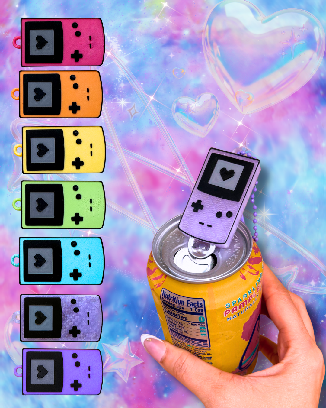 GBOY Color Nail Saver Can Opener Keychain