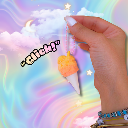 Sweet Treat Carnival Cotton Candy Fidget Clicker: Anxiety Stress Relief Toy