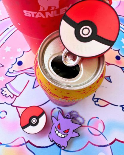 POKE BALL Nail Saver Can Opener Keychain