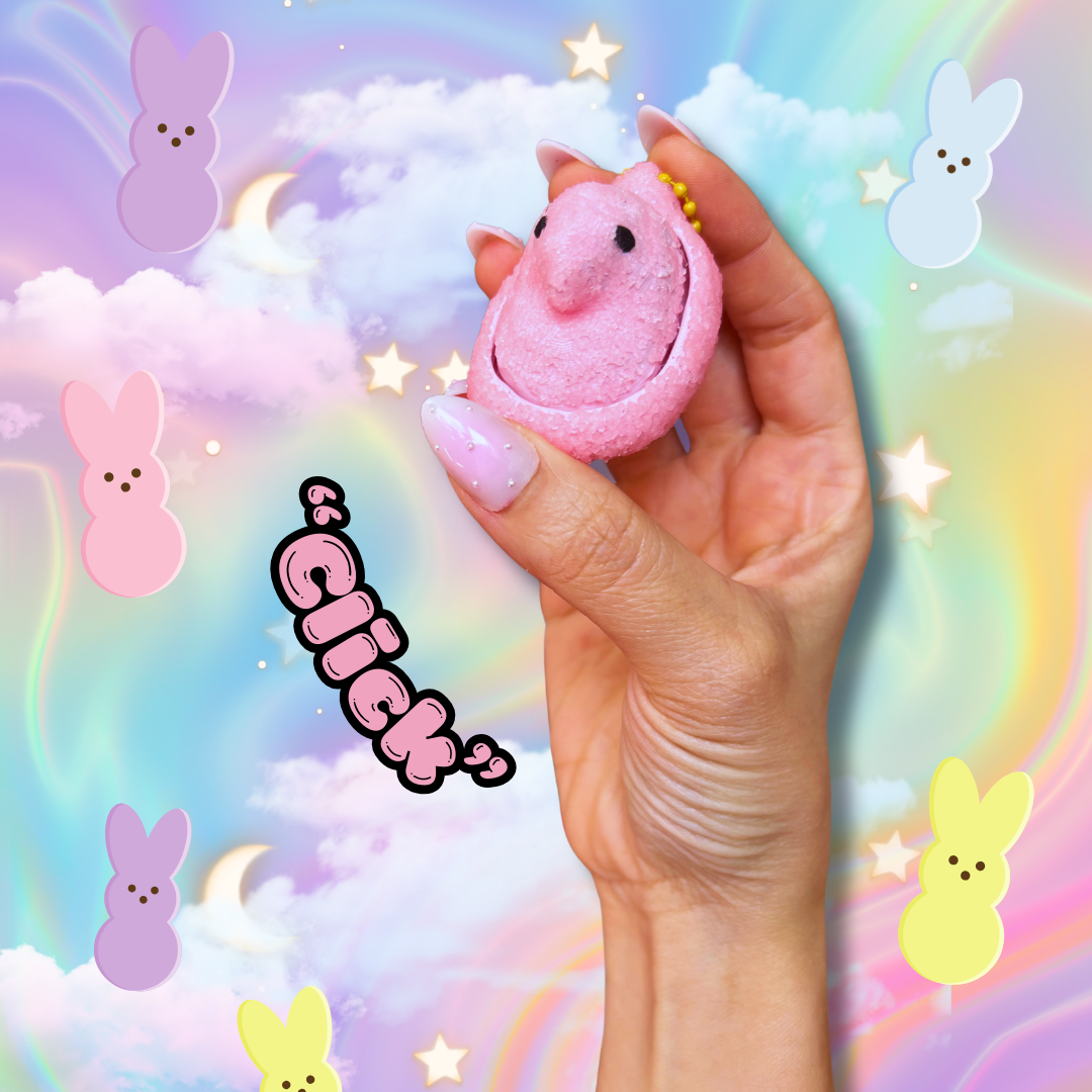 Sweet Treat Easter Peep Marshmallow Fidget Clicker : Satisfying Fidget Toys