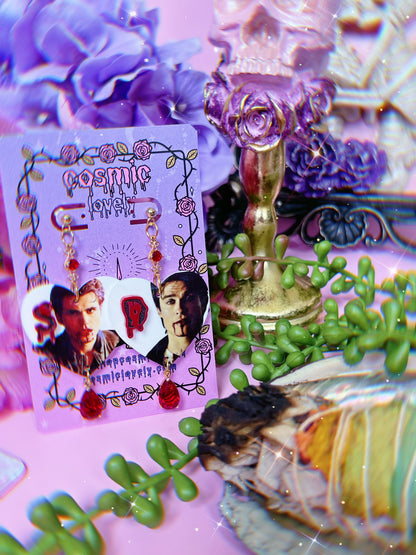 Vampire Stefan & Damon Earrings