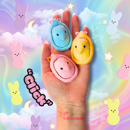 Sweet Treat Easter Peep Marshmallow Fidget Clicker : Satisfying Fidget Toys