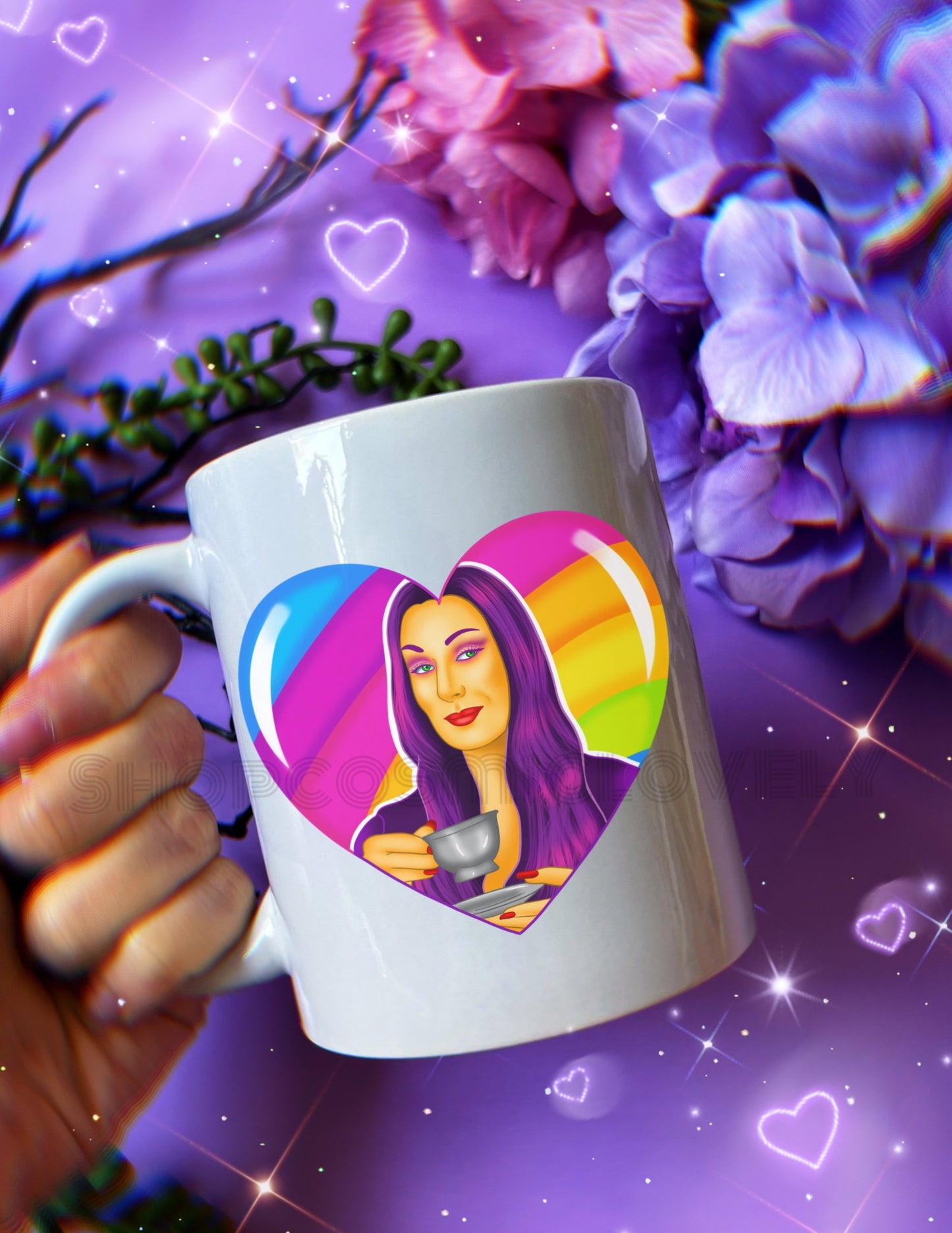 LF Morticia Mug 12oz