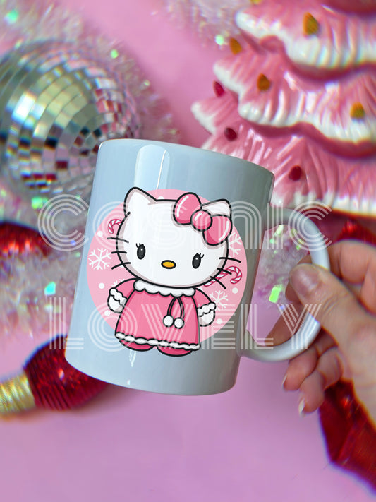 Pink Santa KH 12oz Mug