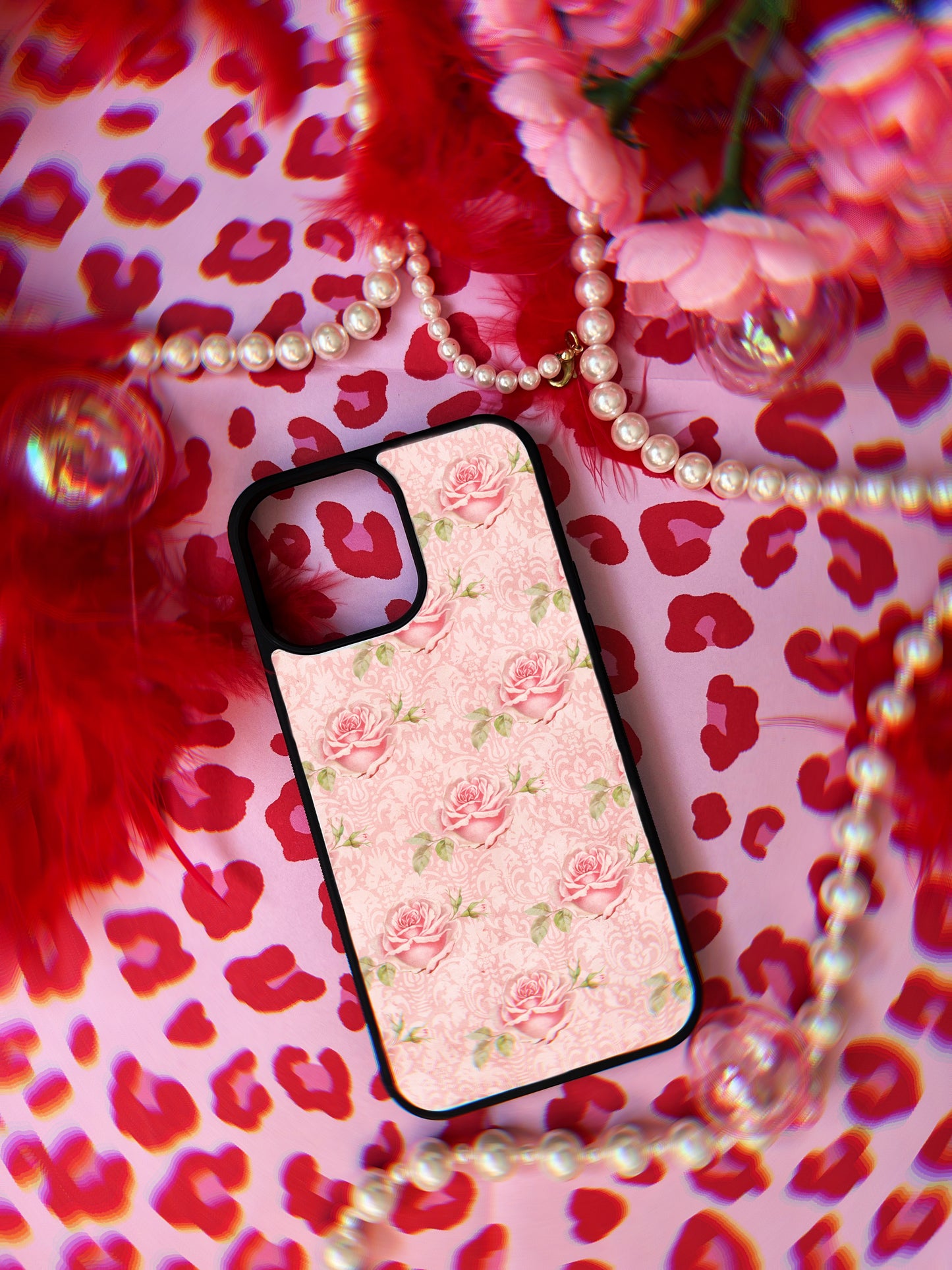 Pink Chic Floral Protective Case