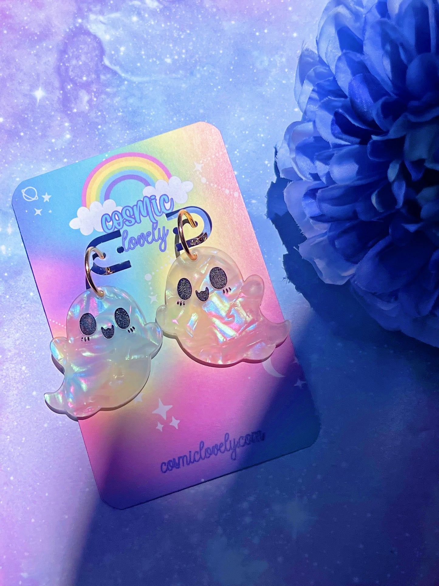 IRIDESCENT CUTIE GHOST Earrings & More