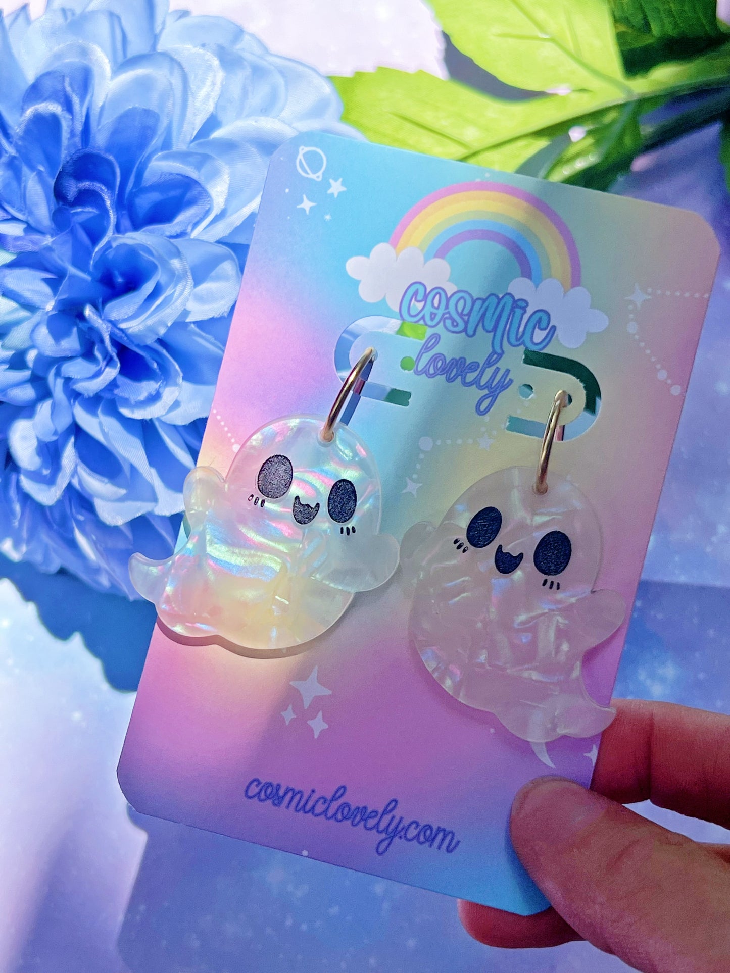 IRIDESCENT CUTIE GHOST Earrings & More