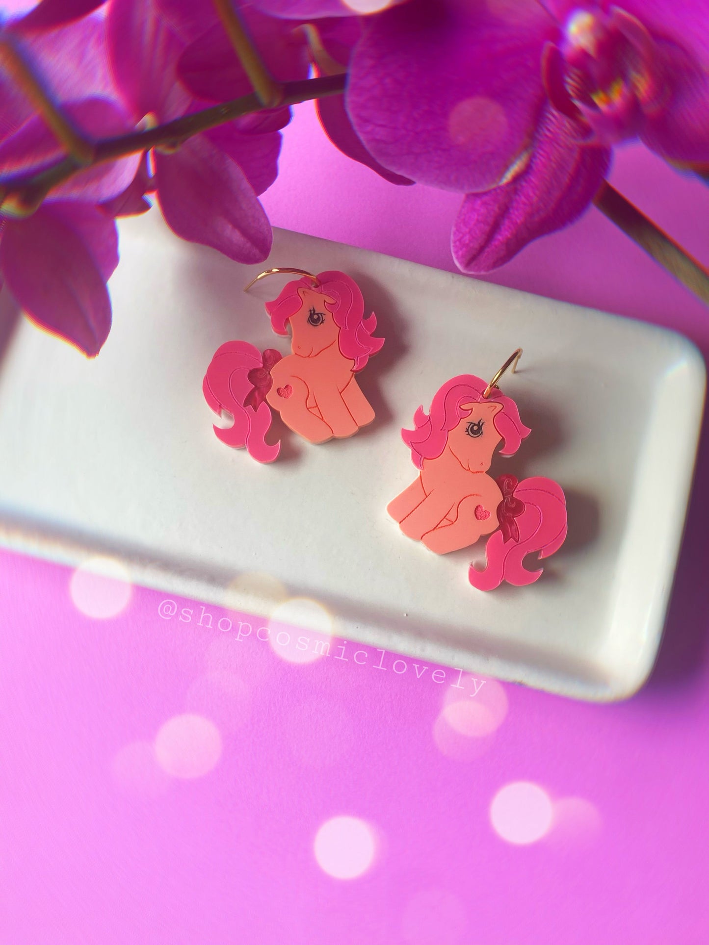 Cute Pony Pin or Magnet