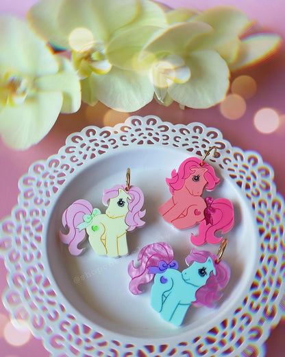 Cute Pony Pin or Magnet