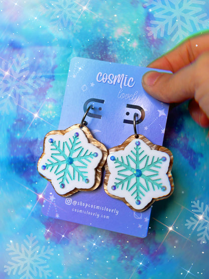 Christmas Tree Sugar Cookie Earrings