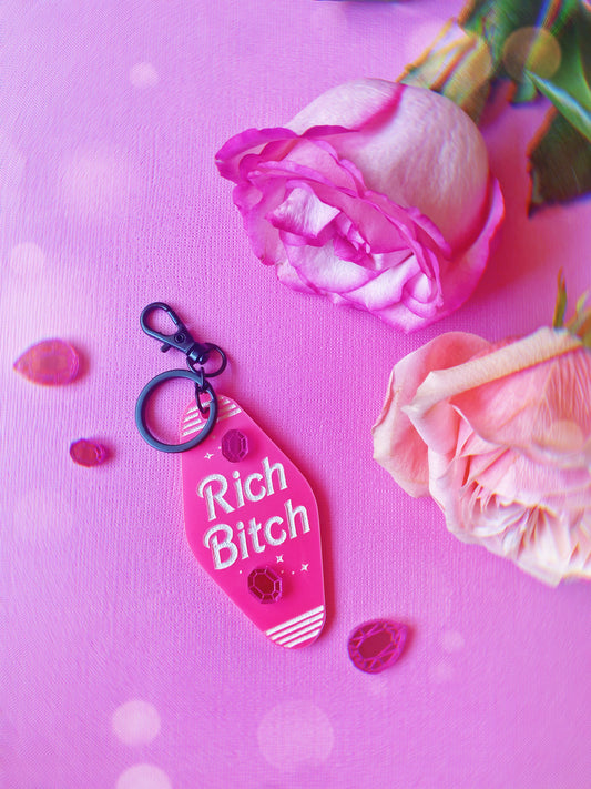 Rich Bitch Keychains